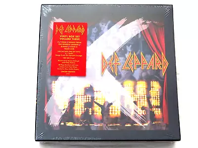 Records Vinyl 9LP Box Set * Def Leppard - Volume 3  ** New & Sealed • $165