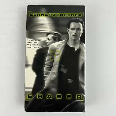 Eraser VHS Video Tape Arnold Schwarzenegger • $14.99
