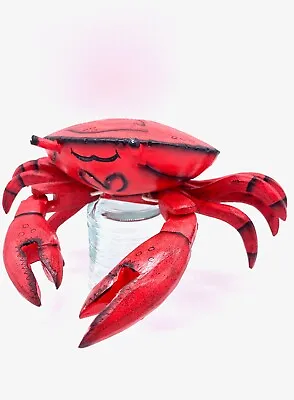 Hand Carved And Painted Cranky The Crab Object D Art • $39.95