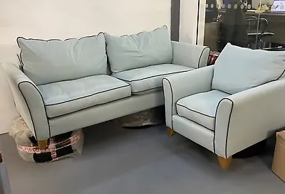 Collins & Hayes Designer Sofa And Chair • £2000