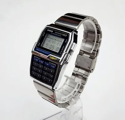 Men's Vintage 90's Calculator-Watch CASIO  DataBank  (1477) DBC-1500. Alarm • $140