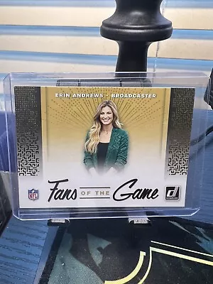 2019 Donruss Football Erin Andrews Fan Of The Game #ftg-1 Broadcaster • $1.10