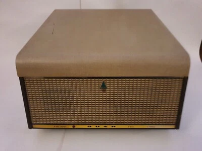 VINTAGE BUSH SRP31 RECORD PLAYER 1950s WORKS For Vinyl 16 33 45 78 Rpm Valve • £59.95