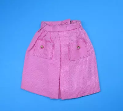 ** Vintage Barbie FRANCIE - SISSY SUITS #1228 - Pink Skirt With Two Belt Loops • $1.79