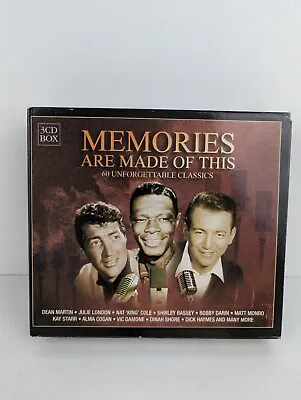 Memories Are Made Of This 60 Unforgettable Classics 2004 Box Set Contains 3 Disc • £1.99