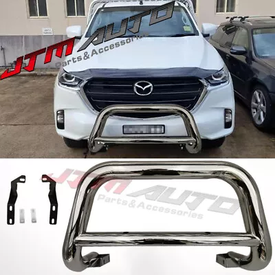 Nudge Bar 3  Stainless Steel Grille Guard To Suit Mazda BT-50 BT50 2020+ • $278.10