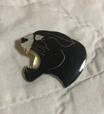 Vintage 70’s Black Panther Novelty Enamel Pin A • $11.99