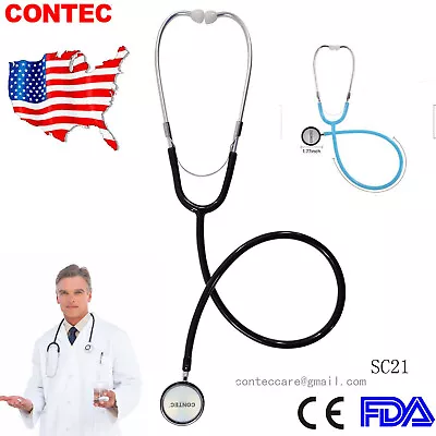 US Ship Professional Cardiology Stethoscope Doctor Nurse Medical HealthcareSC21 • $7.99