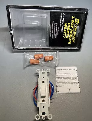 X10 CS277 (PCW03) WHITE Slave Switch Only For WS4777 ￼ Powerhouse New Open Box • $9.89