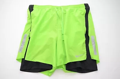 Nike Dri Fit Stride Run Division 8  Running Shorts Men's Size Large DX0841 313 • $62.84