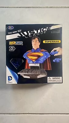 DC Heroes Superman The New 52 Justice League  3D Puzzle Bust • $15