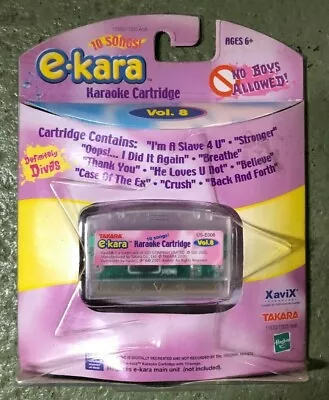 E-Kara Karaoke Cartridge Volume 8 Definitely Divas No Boys Allowed Xavix Toys • $20