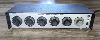 Shure M68 Microphone Mixer Vintage • $15