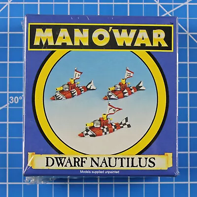 Man O War Dwarf Nautilus NIB Metal - OOP Games Workshop Manowar Submarines Ships • $42.95