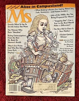 Ms. Magazine September 1979 College Report Evita Eva Peron Toni Morrison • $9.99