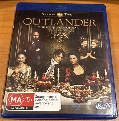 $10 • Buy Outlander : Season 2 (2015 : 5 Disc Blu-Ray Set) Very Good Condition Region B