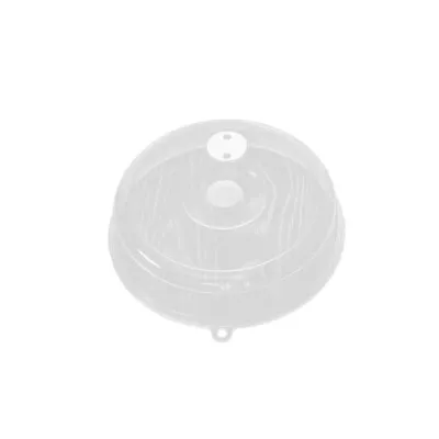 ?Microwave Plate Topper Cover Food Dish Steam Splatter Ventilated Lid Reusable • £6.38