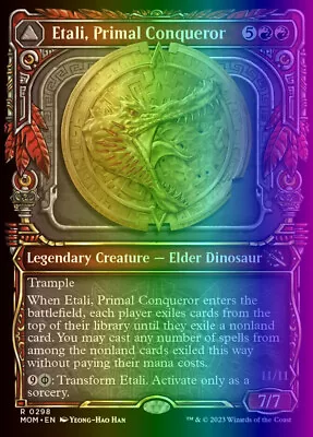 MTG Etali Primal Conqueror (298/548) March Of The Machine NM FOIL • $13.95