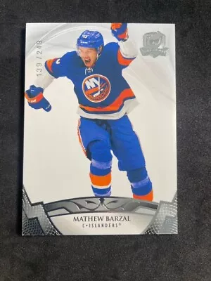 2020-21 Upper Deck The Cup Hockey Mathew Barzel /249 #16 Islanders • $4.99