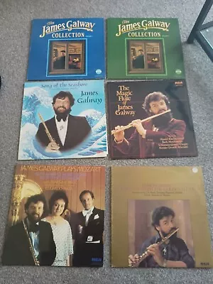 6 X James Galway Albums On Vinyl • £6.50