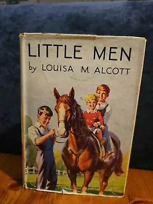 Little Men By Louisa M. Alcott Vintage Hardback Book  • £6.99