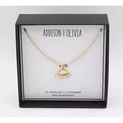 Gold Over Fine Silver Plate UFO Necklace #BX004 • $11.99