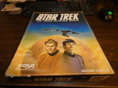 $29.99 • Buy FASA: Star Trek: Roleplaying Game Basic Game Box Set: Second Edition