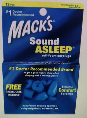 Mack’s Sound Asleep Earplugs • $9.99