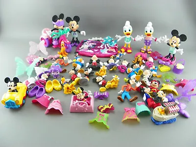 Disney Mickey Minnie Mouse Donald Goofy Daisy Clubhouse Figures Accessories  Lot • $19.97