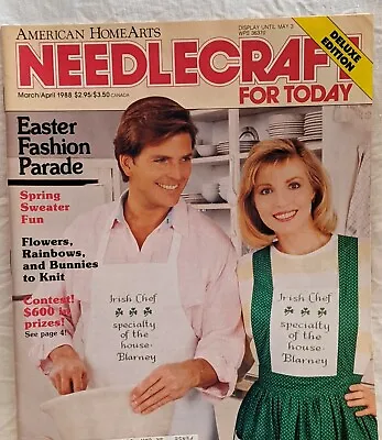 $7.36 • Buy American Home Art Needlecraft For Today March Apr 1988 St Patrick Easter Knits