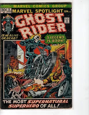 Marvel Spotlight Vol. 1 (1971) - 567891011 (1st/All Ghost Rider) • $1175