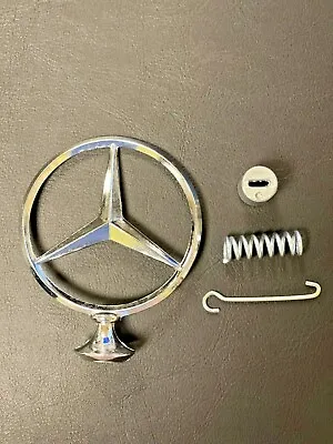Bonnet Hood Emblem Badge Star Repair Kit Set For Mercedes W108 W109 W110 W111 • $37.90