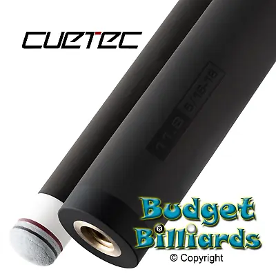 CUETEC CYNERGY CARBON FIBER POOL CUE SHAFT - Millimeter & Thread - Your Choice • $399