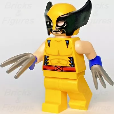 Marvel Super Heroes LEGO® Wolverine Mask Logan X-Men Minifigure 76202 Sh805 New • $18.99