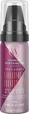 Charles Worthington Volume And Bounce Body Booster Mousse Takeaway 50ml • £7.95