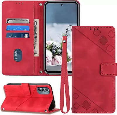 Motorola Moto G Stylus 5G Case Wallet Leather Card Holder Kickstand Phone Cover • $54.67