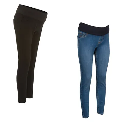 Maternity New Look Under Bump Skinny Jeggings Sizes 8 - 20 Extra Short To Long • £6.99