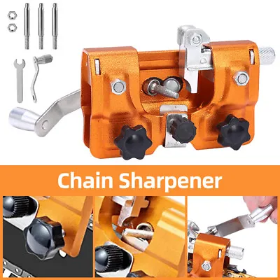 Easy & Portable Chainsaw Sharpener Jigs Sharpening Tool Chain Saws Electric Saws • £14.99