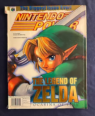 Nintendo Power Magazine Vol 114 Zelda Ocarina Of Time With OoT/Superman Posters! • $44.99