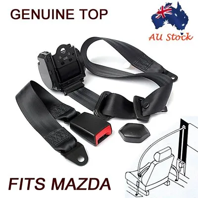 For Mazda 3-Points AU Car Universal Seat Belt Strap Retractable Seatbelt Harness • $40.84
