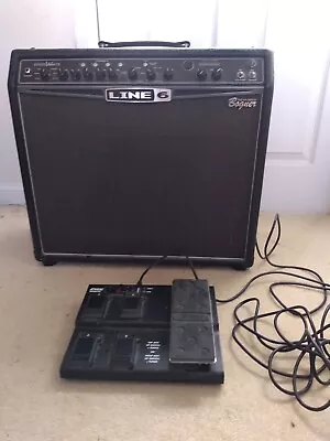 Line 6 Spider Valve 112 Bogner 40W Guitar Combo Tube Valve & FBV Mk 2 Pedalboard • £160