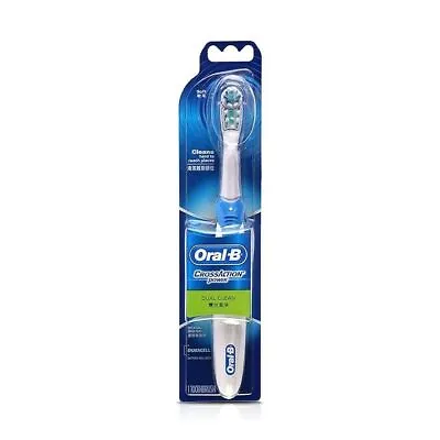 Oral B Cross Action Battery Powered Electric Toothbrush For Adults Pack Of 1 • $34.25