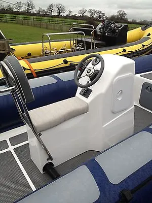 £1395 • Buy NEW Small JOCKEY CONSOLE COMPLETE: Rib Boat Inflatable Seat Steering Back Rest