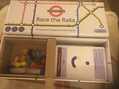 Gibsons Underground Race The Rails - The London Underground Race Game NEW • £10