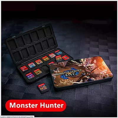 Magnetic Portable Game Card Case Cover Storage Box Holder For Switch / Lite • $15.99