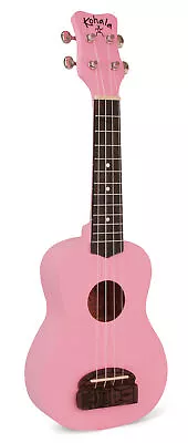 Kohala Tiki Series Ukulele - Soprano - Pink • $59.99