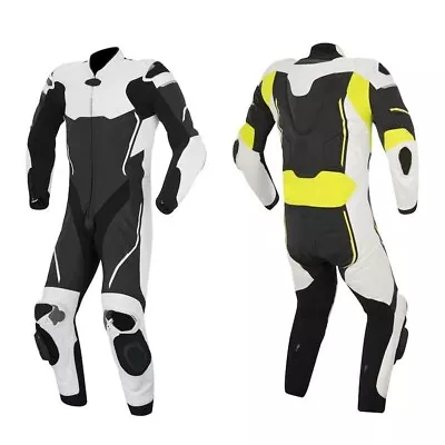 Motorcycle Racing Leather Motorbike Biker Riding Suit • $264