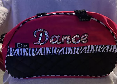Lovely Girls Dance Bag Zebra Ribbon • $8.99