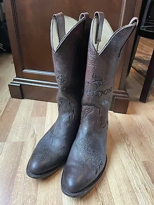 MN Vikings Cowboy Boots 12W!  Great! Make An Offer! • $79.19