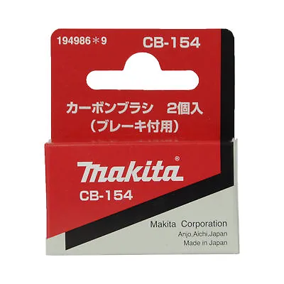 Makita 194986-9 CB154 Carbon Brush Set For 5007NB LS1013 LS1212 2708 2703 • $13.29